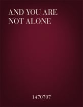 And You Are Not Alone Two-Part choral sheet music cover